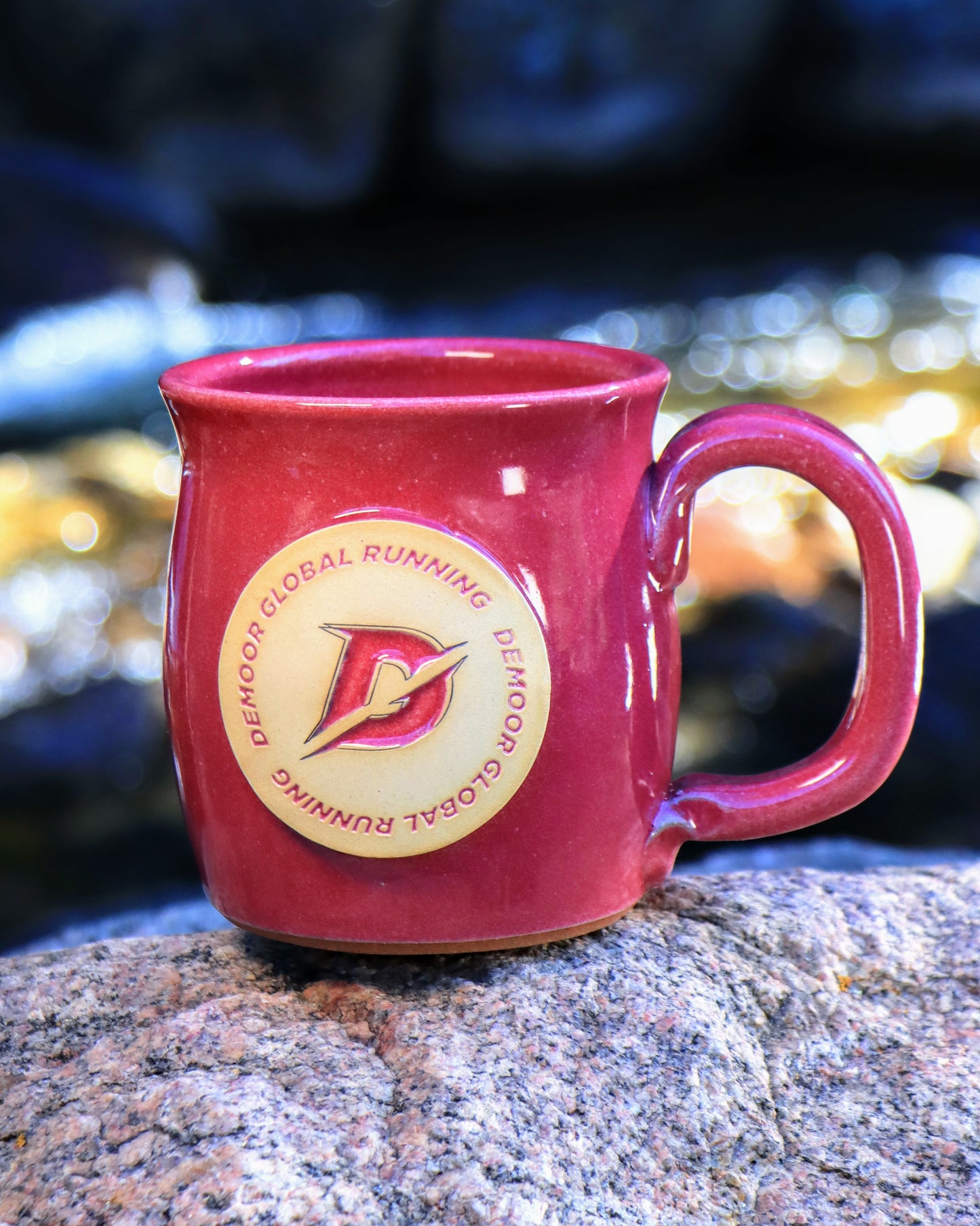DeMoor Global Running Mug in Rustic Rose Colorway