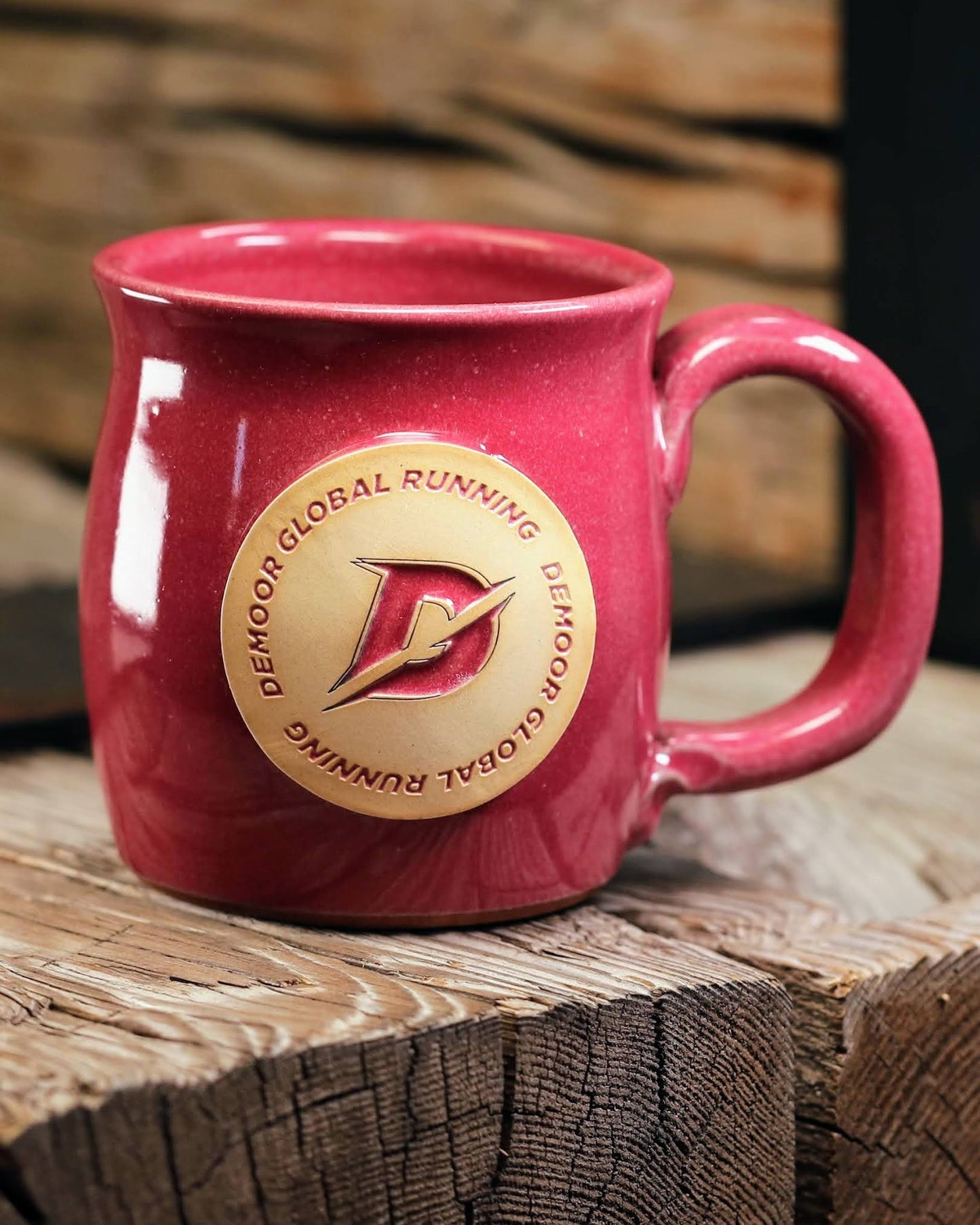 DeMoor Global Running Mug in Rustic Rose Colorway